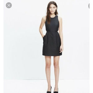 Madewell Nightfall Jacquard Cutout Dress Size 10